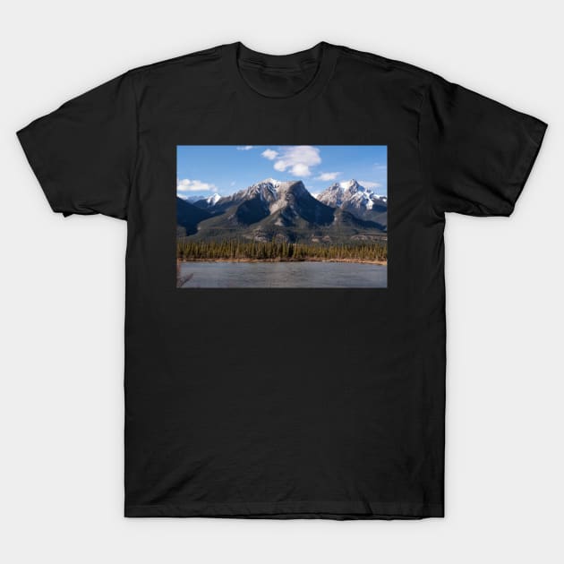 Mountains Deep in Thought T-Shirt by krepsher